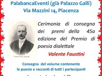 45a edizione del Premio di poesia dialettale “Valente Faustini”