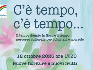 C'è tempo, c'è tempo La Ricerca 12 ottobre