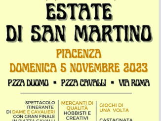 Estate di San Martino nel centro di Piacenza