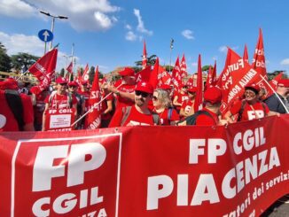 Manifestazione Cgil a Roma