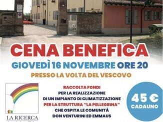 La Pellegrina cena benefica 16 novembre