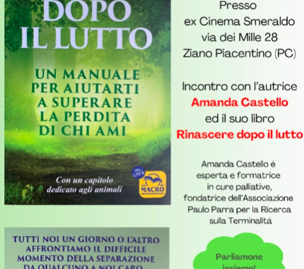 Amanda Castello presenta il suo libro il 23 febbraio