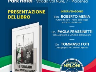 “Dalle foibe all’esodo” il 17 febbraio a Piacenza