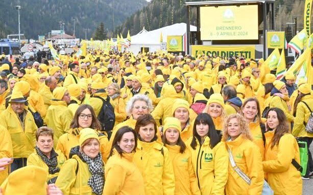 agricoltori al Brennero Coldiretti Piacenza