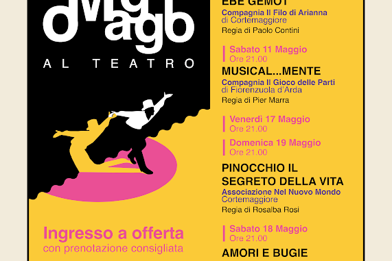 oMaggio al teatro al Teatro Duse