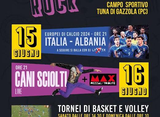 Tuna Sport & Rock il 15 e 16 giugno