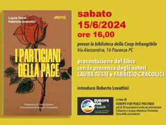 I Partigiani della Pace libro Piacenza