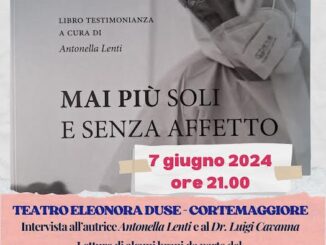 Mai più soli e senza affetto libro Duse Cortemaggiore