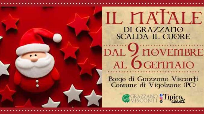 Natale 2024 di Grazzano Visconti