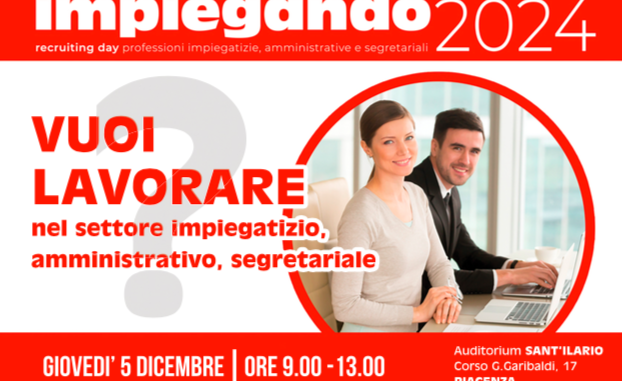 Impiegando 2024, incontro a Piacenza